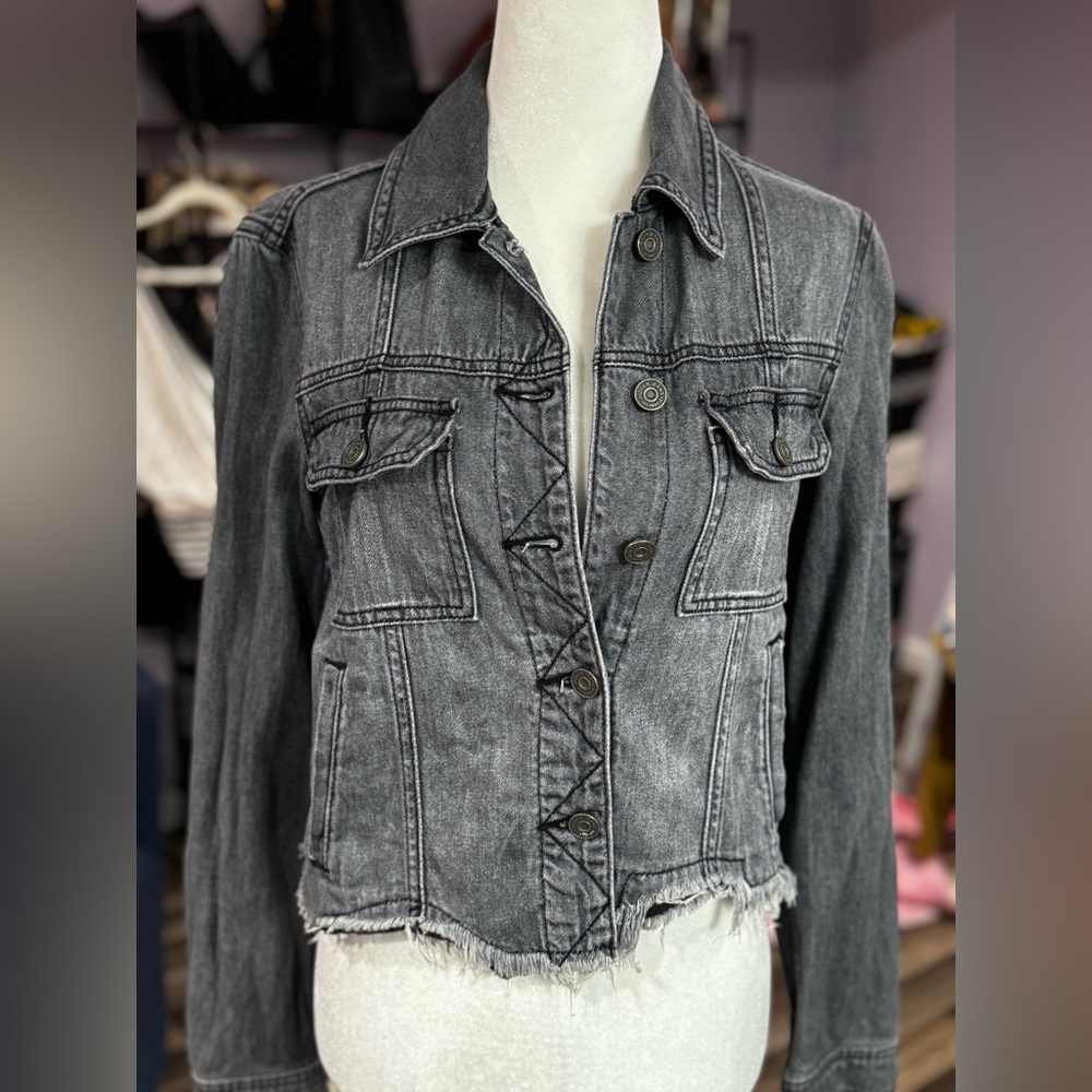 Hidden denim jacket size S.